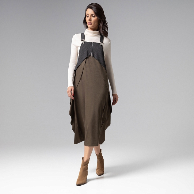 Сарафан Ушла красиво (dark green)