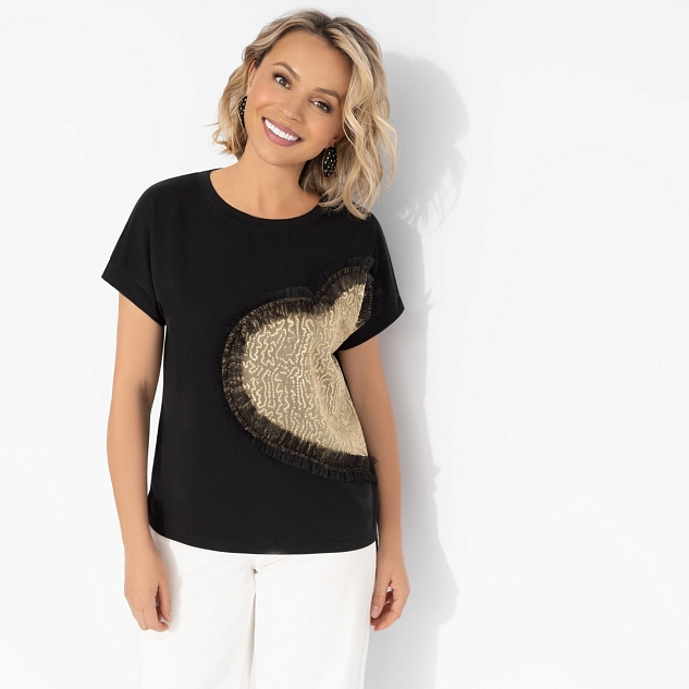 Футболка Яркий период (black)