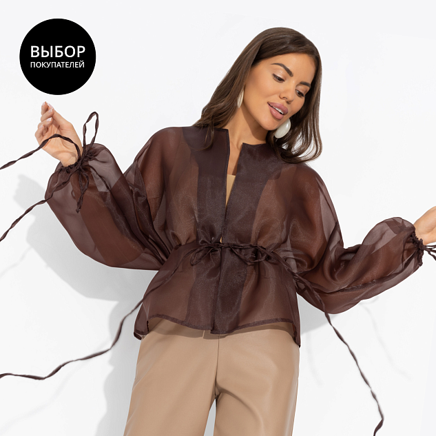 Жакет Вершина восхищения (коричневый)