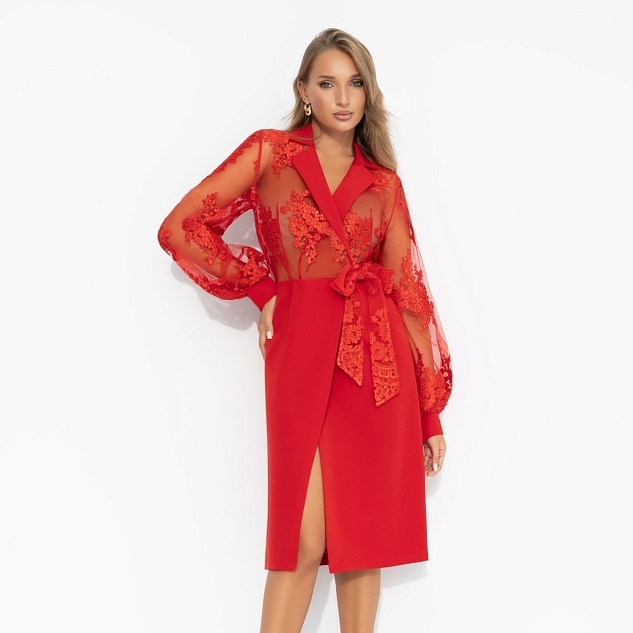 Платье Мечта миллионера (цвет страсти)