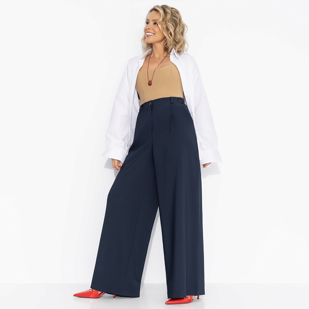 Брюки Легкой походкой (deep blue)