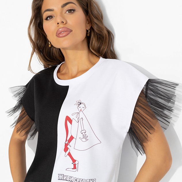 Футболка Загадочная собеседница