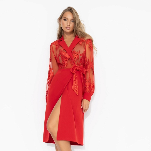 Платье Мечта миллионера (цвет страсти)