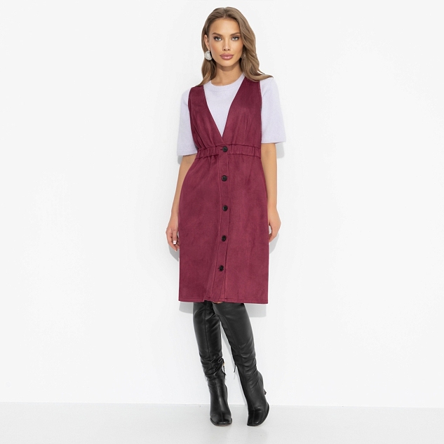 Сарафан Магическая сила (бордо)