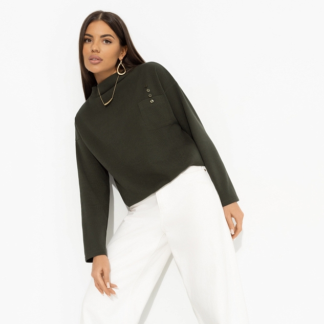 Джемпер Долгожданное приглашение (green)