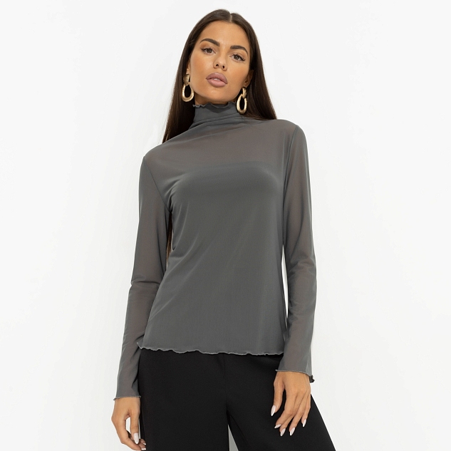 Водолазка Внешнее великолепие (gray 2 в 1)