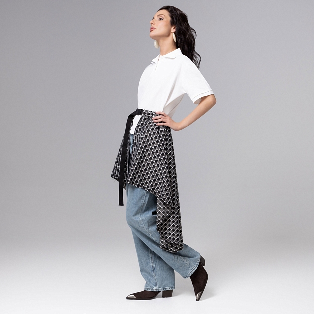 Юбка-килт Игра теней (серый)