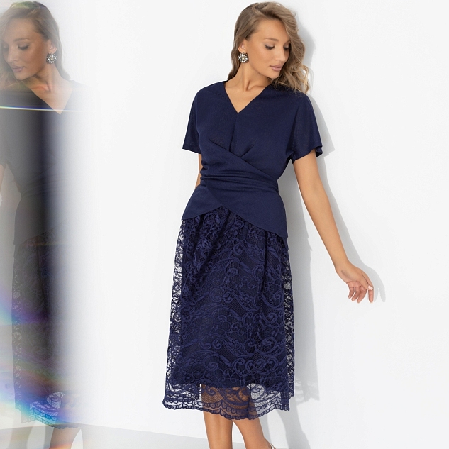 Костюм с юбкой Ручаюсь за успех (2 в 1, роскошь)