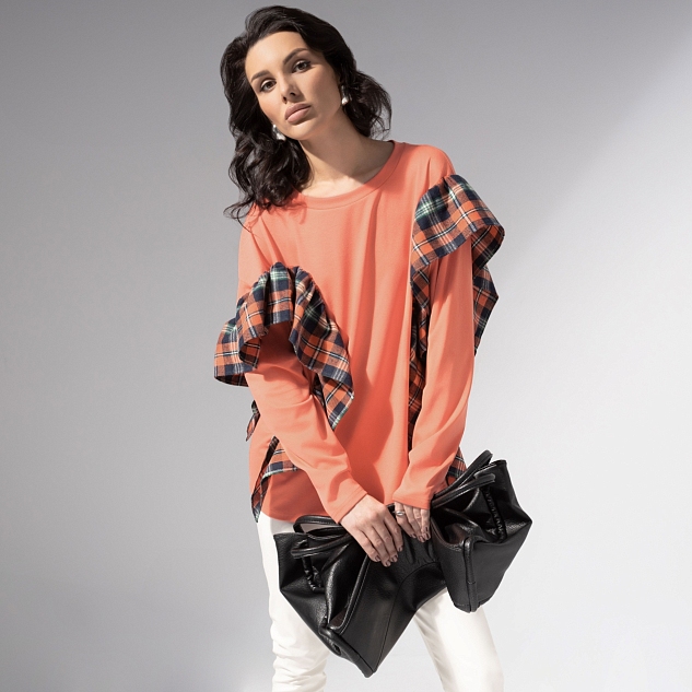 Лонгслив Гардеробная магия (лососевый)