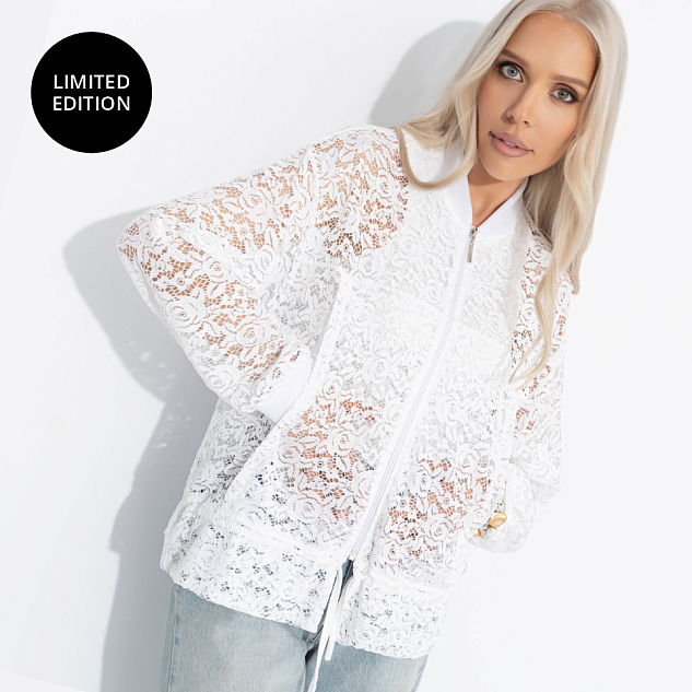 Бомбер Эпичный шик (white)