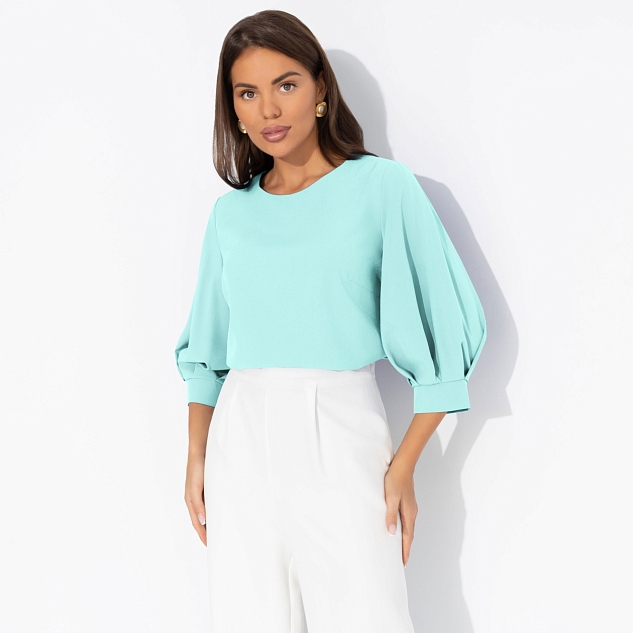 Блуза Предвкушение встречи (тиффани)