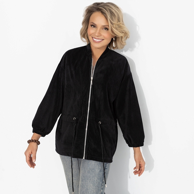 Бомбер Хочу-надо-беру (чёрный)