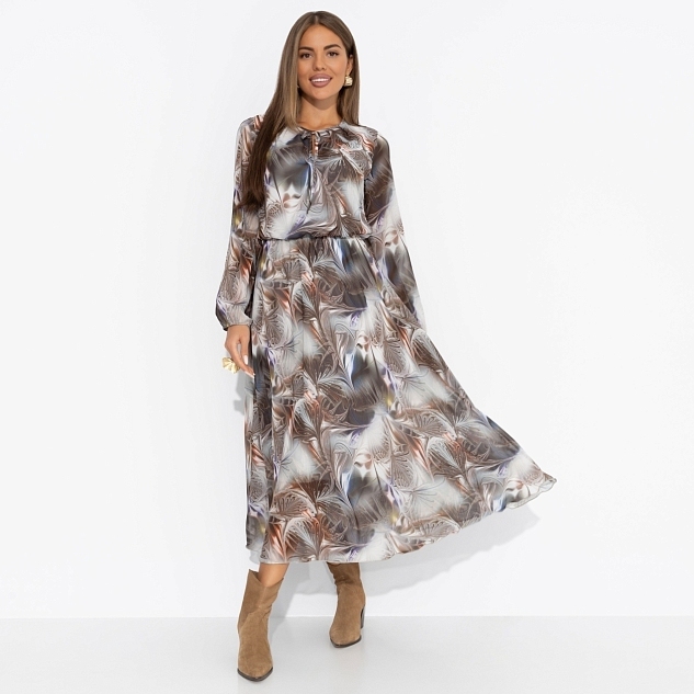 Платье Летящие мгновения (grey)