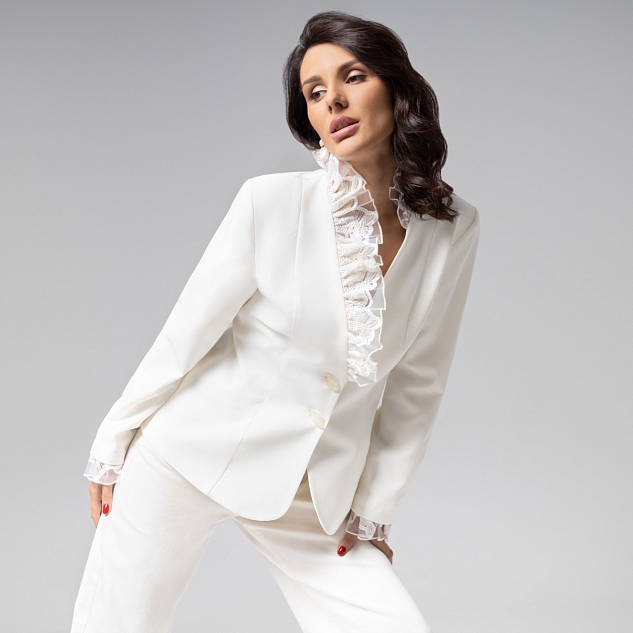 Жакет Сидит идеально (молочный)