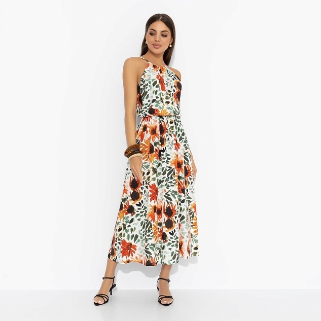 Сарафан Внезапное свидание (яркая)