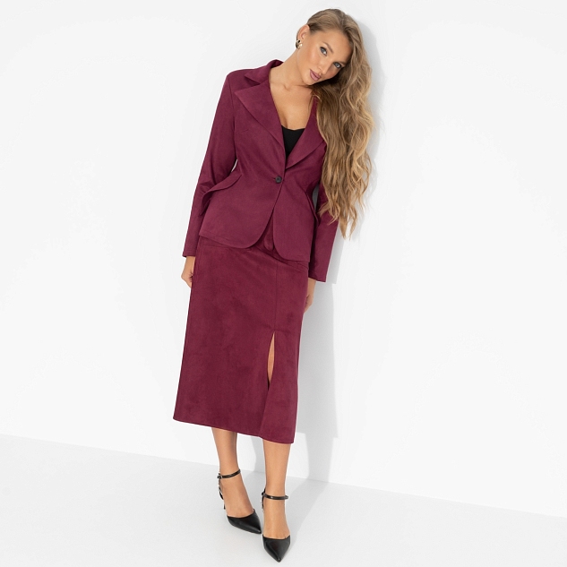 Жакет Шоу-показ (бордовый)