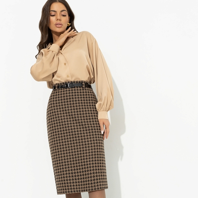 Юбка Не смущайте собеседника (с ремешком)