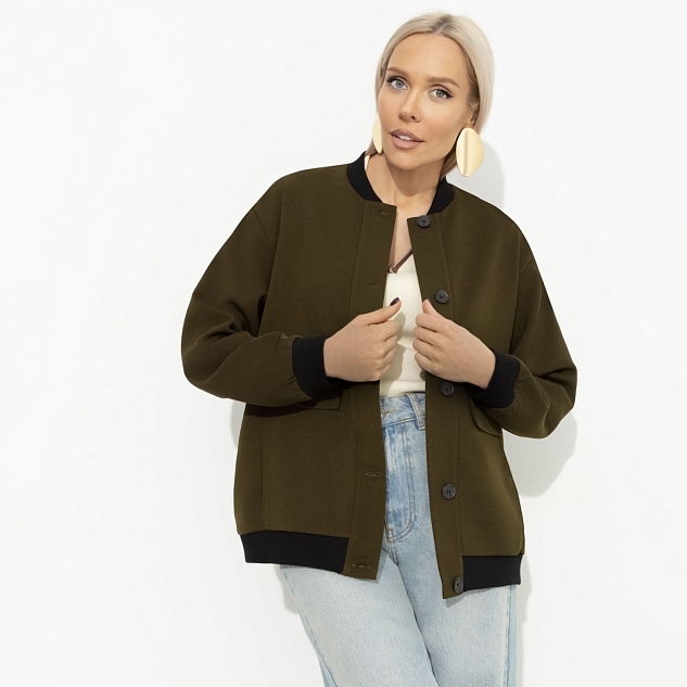 Бомбер Бунтарка (green)