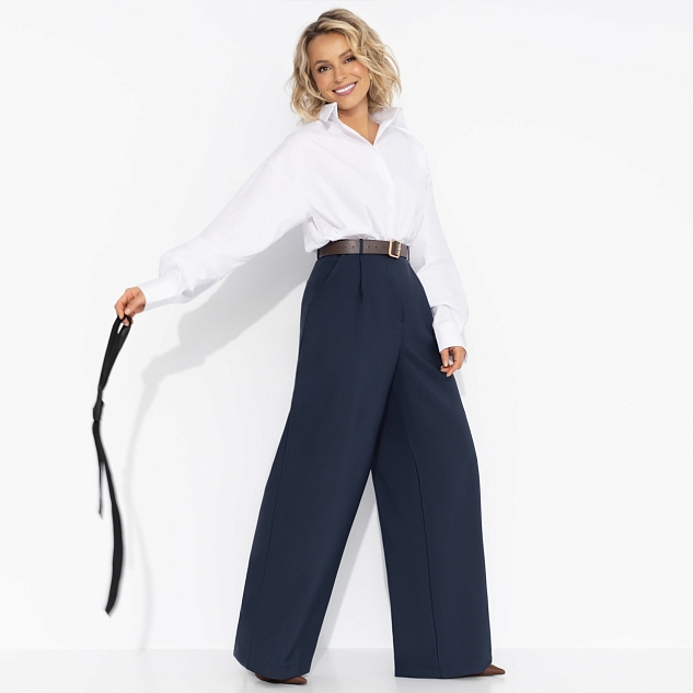 Брюки Легкой походкой (deep blue)