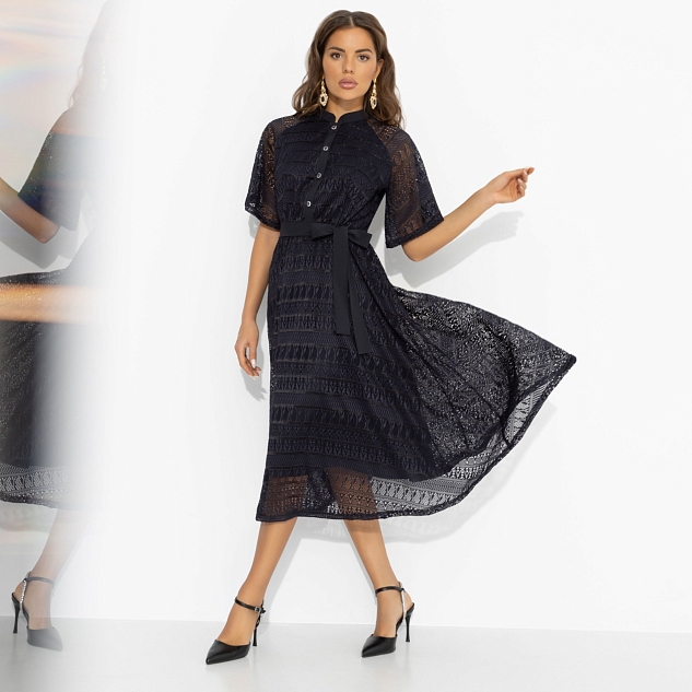 Платье Моя итальянская история (таинство, с поясом)