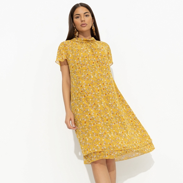 Платье Мечтательная (желтый)