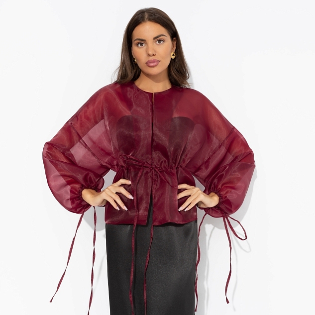 Жакет Вершина восхищения (бордовый)