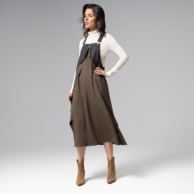 Сарафан Ушла красиво (dark green)