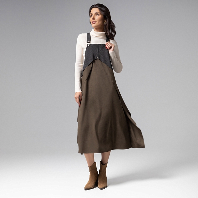 Сарафан Ушла красиво (dark green)