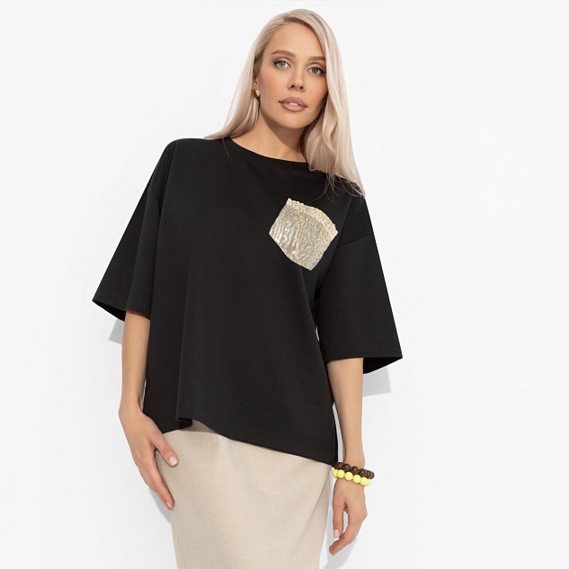 Футболка Красиво живу (чёрная)