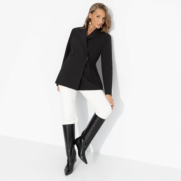 Жакет Дерзкий силуэт (чёрный)