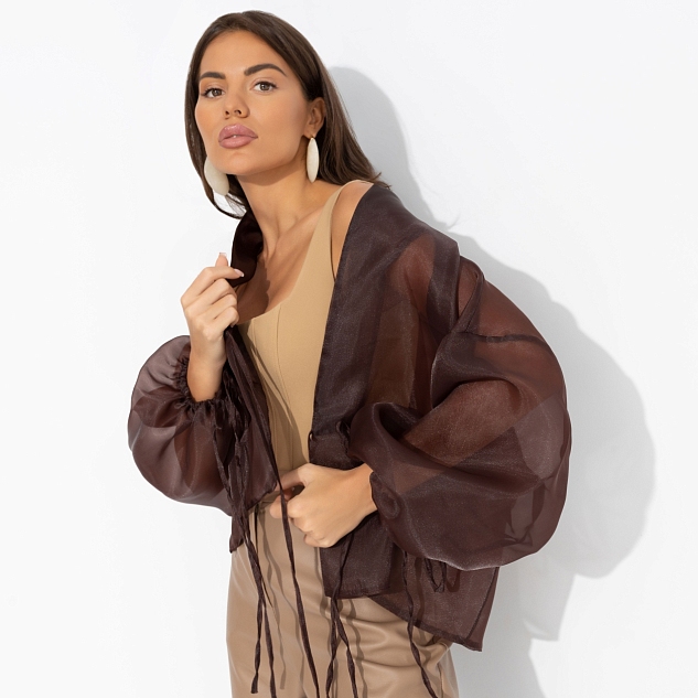 Жакет Вершина восхищения (коричневый)