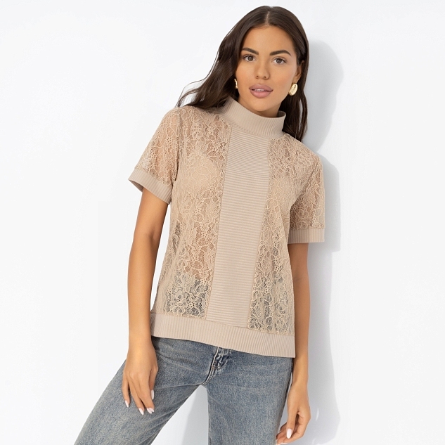 Футболка Фирменное приветствие (капучино)